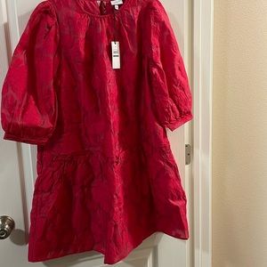 NWT Red Organza Volume Dress